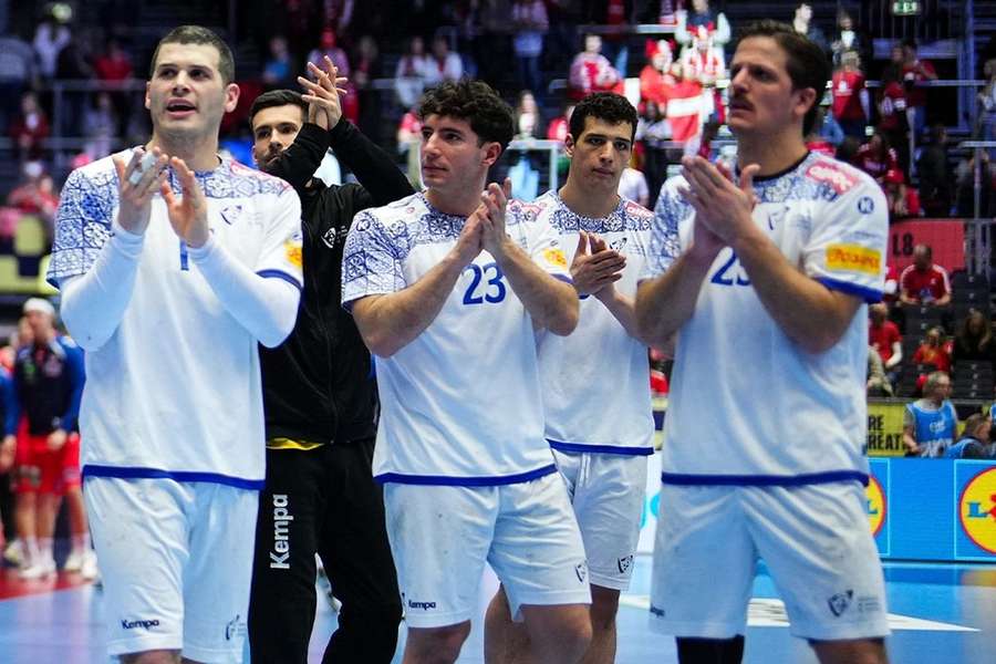 Jogadores de Portugal agradecem aos adeptos