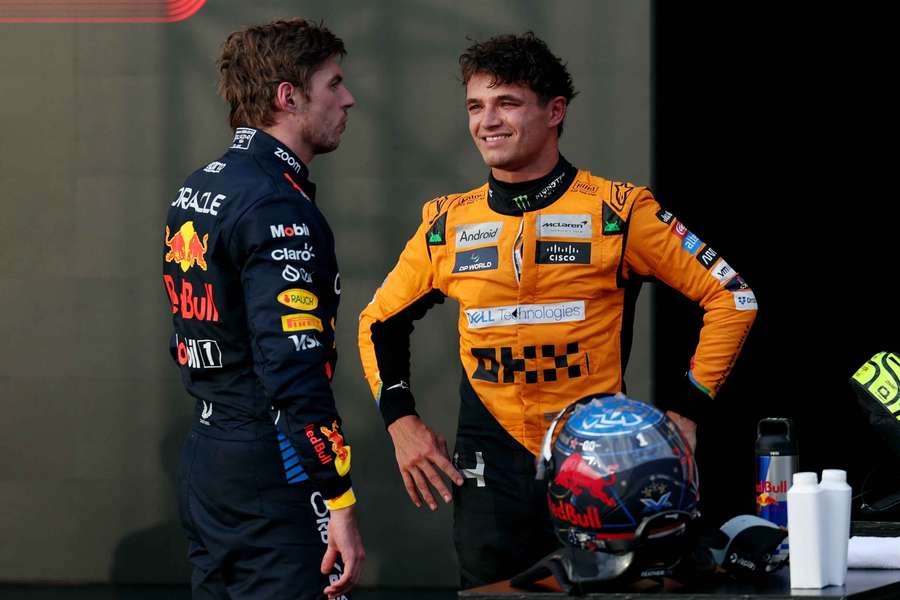 Norris was beaten to the title by Verstappen this season