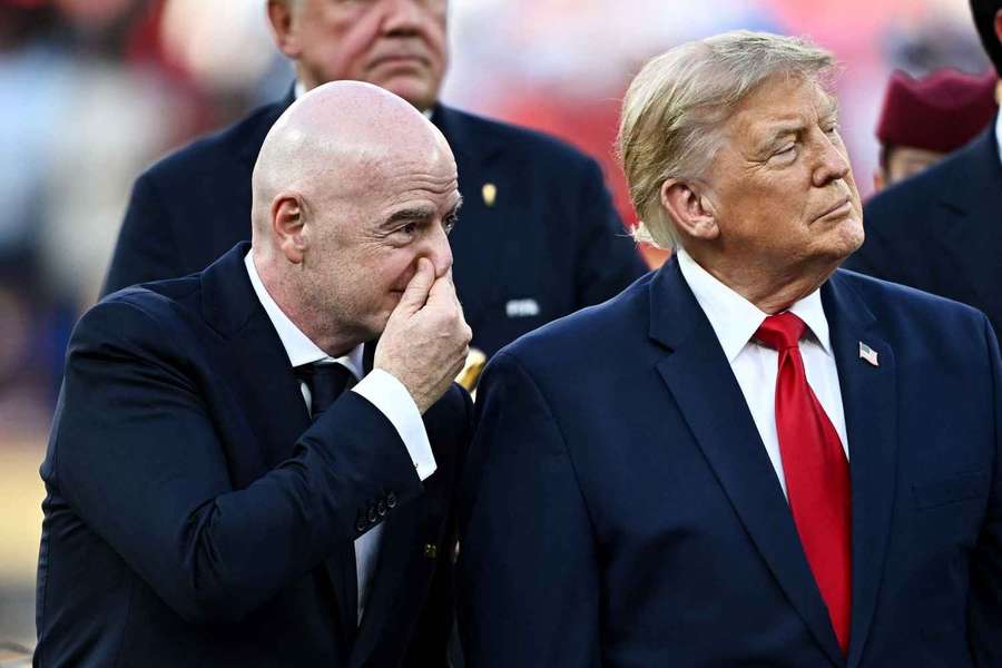 Infantino und Trump beim WM-Finale Infantino und Trump beim WM-Finale