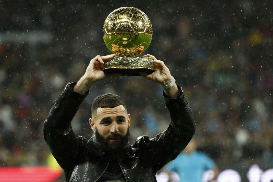 Benzema won dit jaar de Ballon d'Or