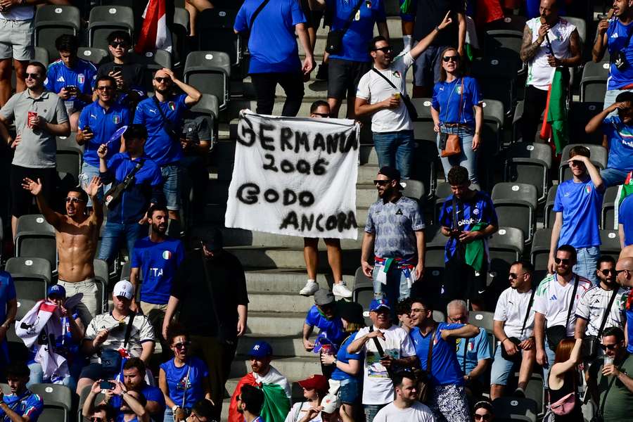 I tifosi azzurri
