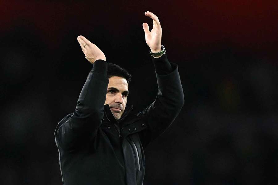 Arsenal boss Mikel Arteta
