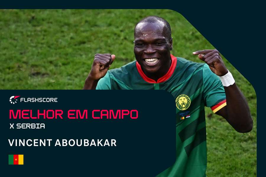 Aboubakar saltou do banco e ajudou ao empate dos Camarões
