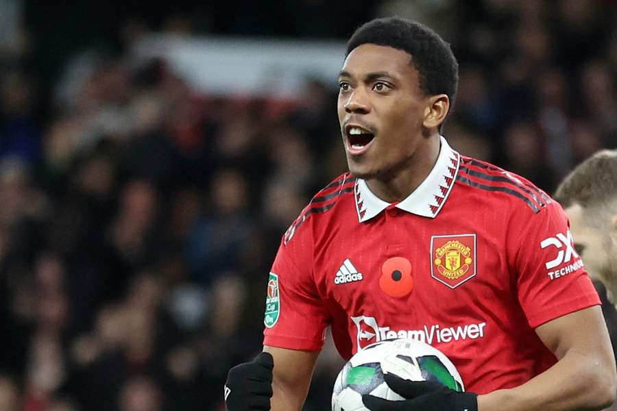 Martial's contract at United expires in the summer