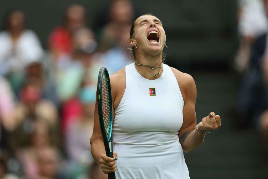 Sabalenka is a two-time Wimbledon semi-finalist