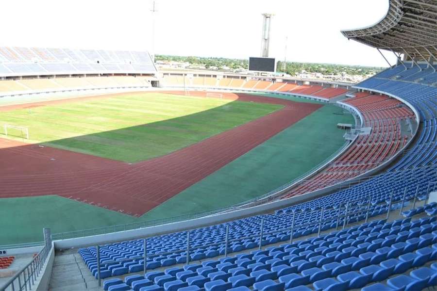 Estádio Nacional de Zimpeto, em Maputo