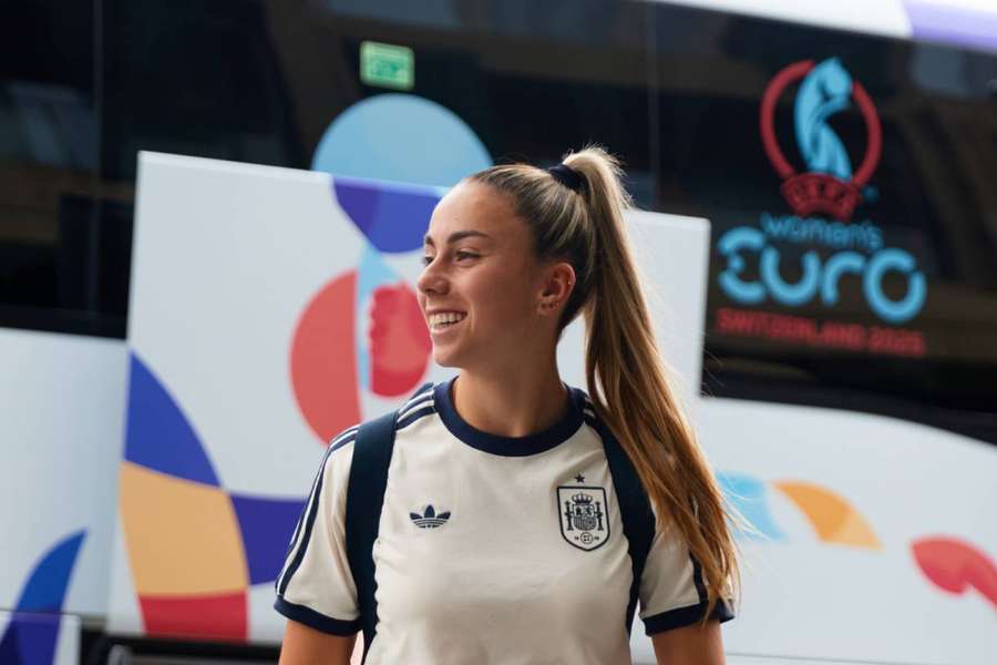 Athenea del Castillo, jugadora de la selección española