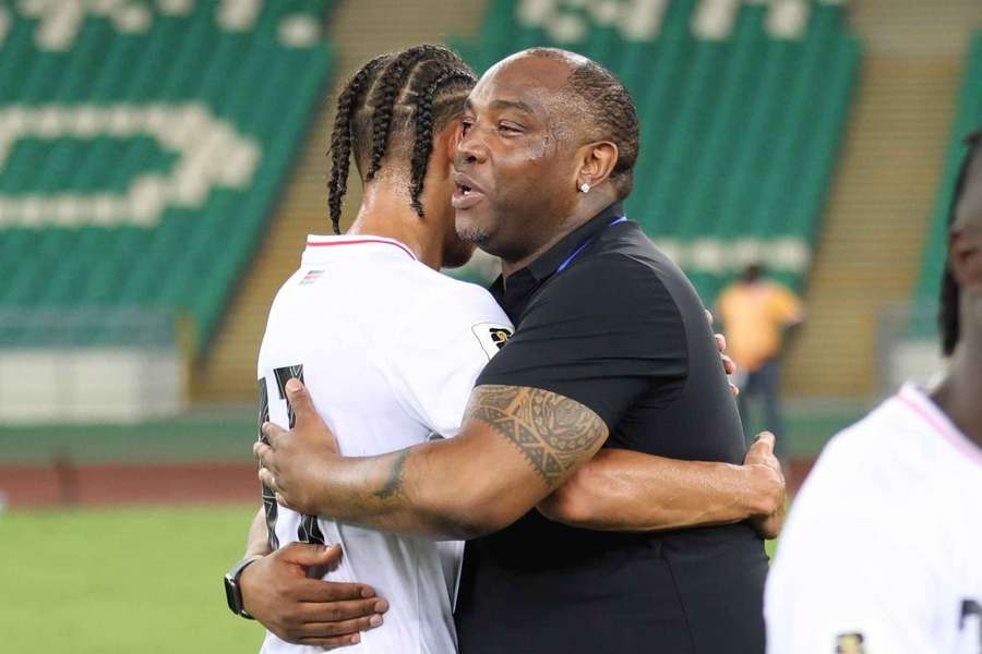Benni McCarthy was taking charge of his first match as Kenya's head coach