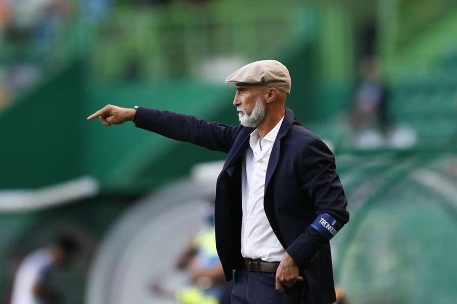 Álvaro Pacheco, treinador do Casa Pia