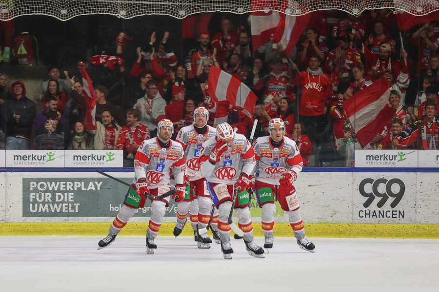 ICE Hockey League: KAC triumphiert im Derby - 99ers ringen Linz nieder ICE Hockey League: KAC triumphiert im Derby - 99ers ringen Linz nieder