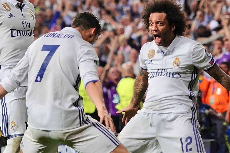 Ronaldo e Marcelo jogaram juntos no Real Madrid