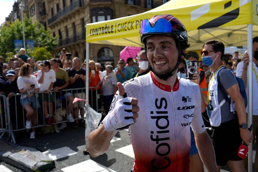 Victor Lafay recompensou a lealdade da Cofidis.