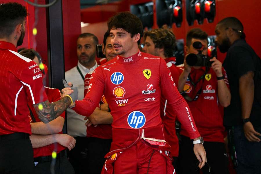 Charles Leclerc en Australie ce vendredi.