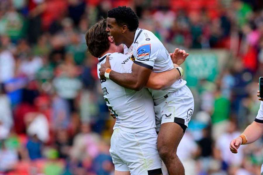 Exeter beat Leicester to boost Prem play-off hopes Exeter beat Leicester to boost Prem play-off hopes