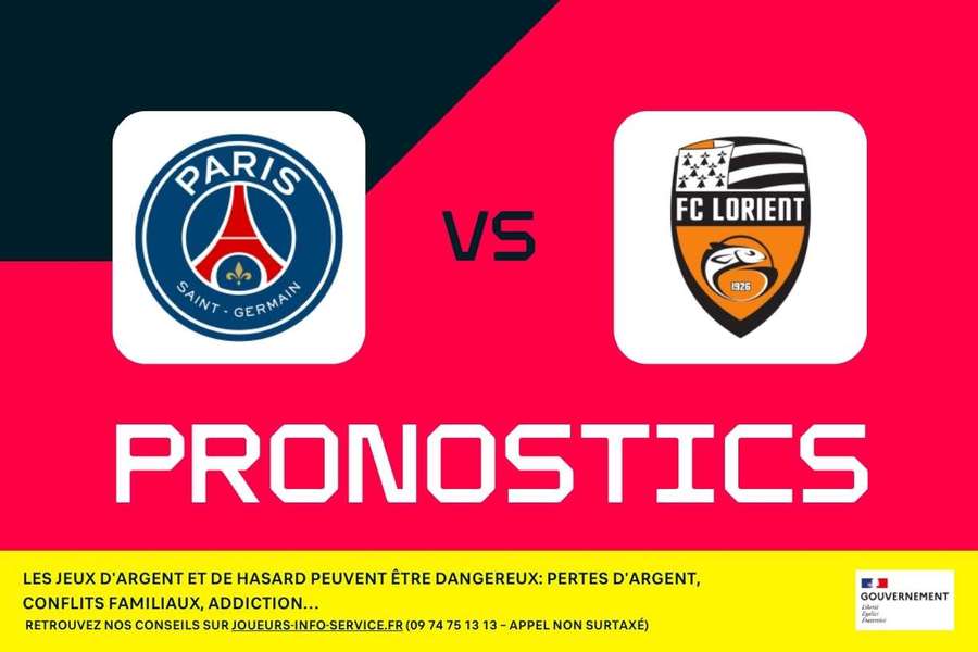PSG - Lorient : pronostics, meilleurs paris et cotes (Ligue 1)