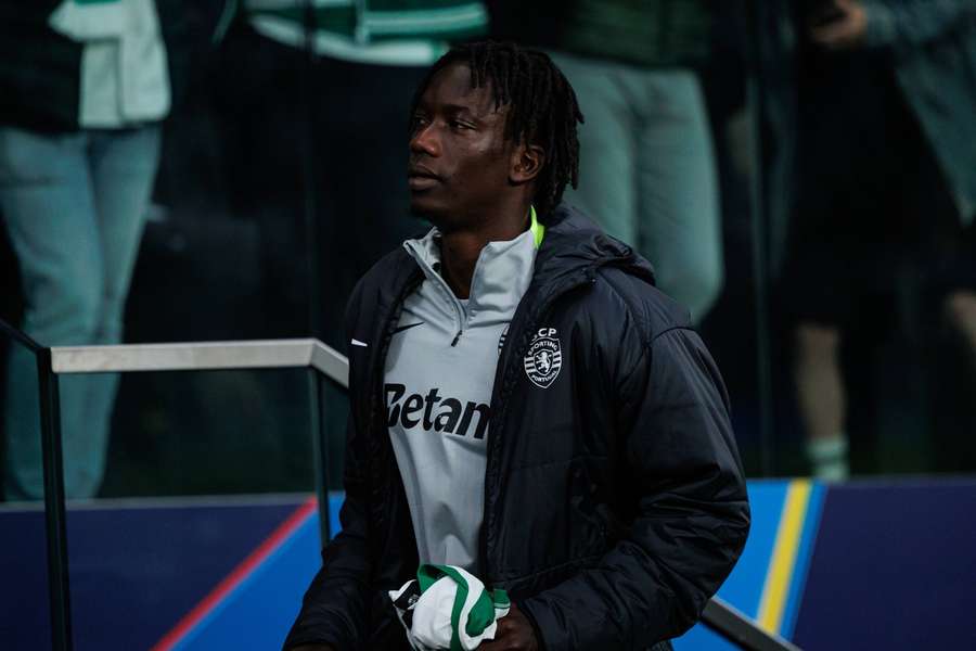 Souleymane Faye, extremo senegalês de 23 anos do Sporting