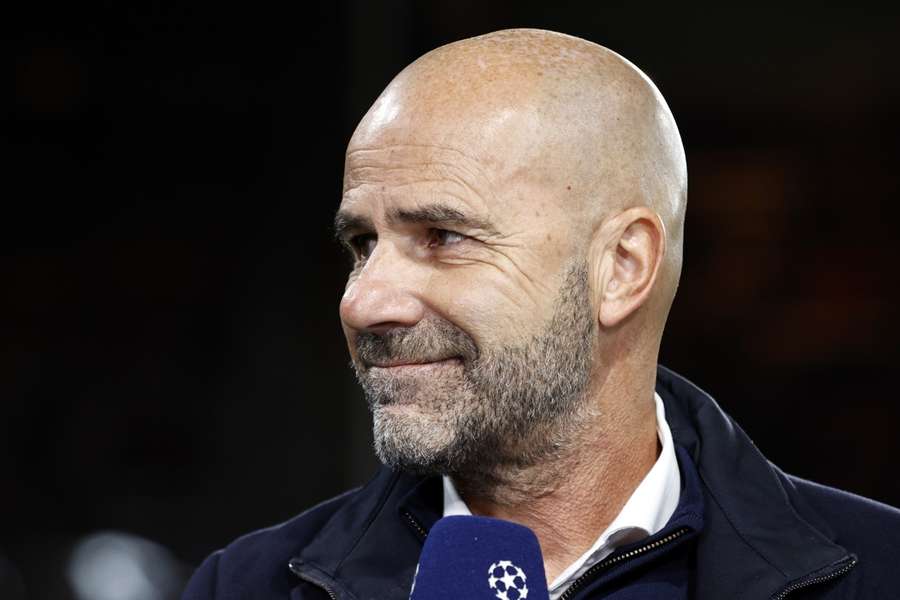 Peter Bosz is blij met het spel van zijn club