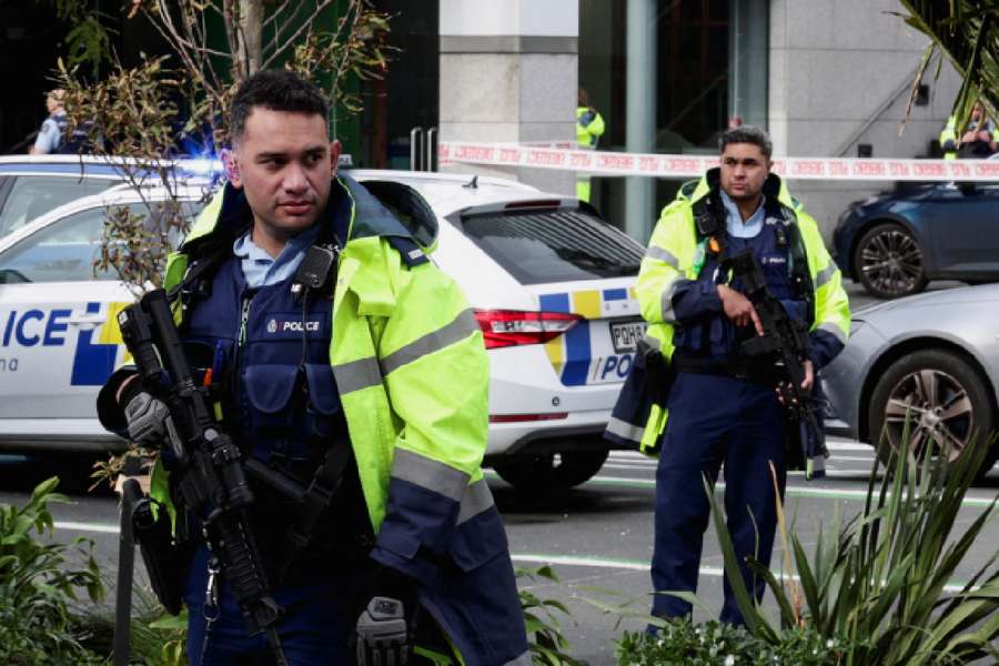 Police have cordoned off areas of Aukland after shotting