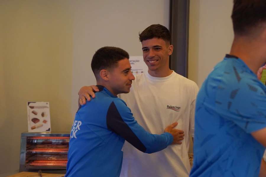 Gabri Veiga podría jugar junto a Vasco Sousa