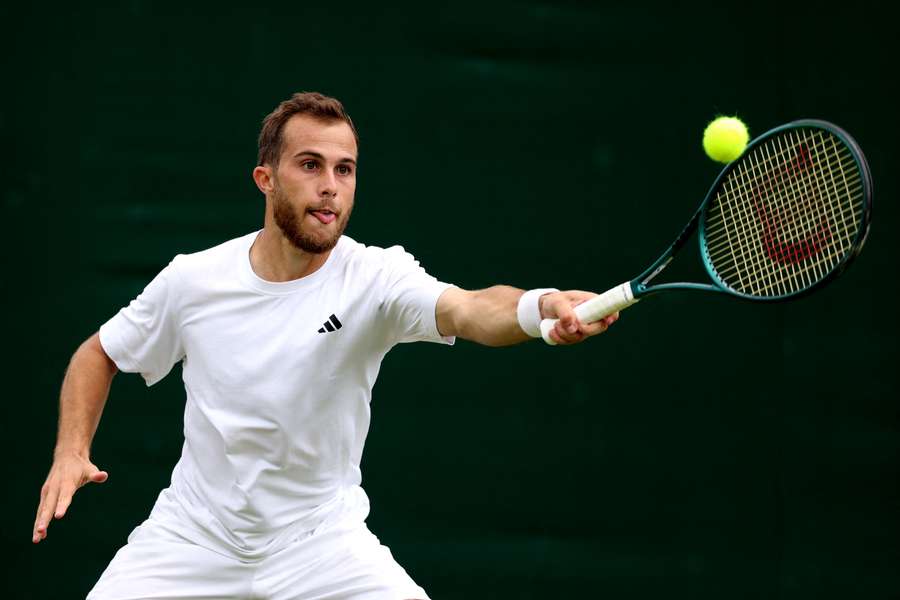 Gaston à Wimbledon.