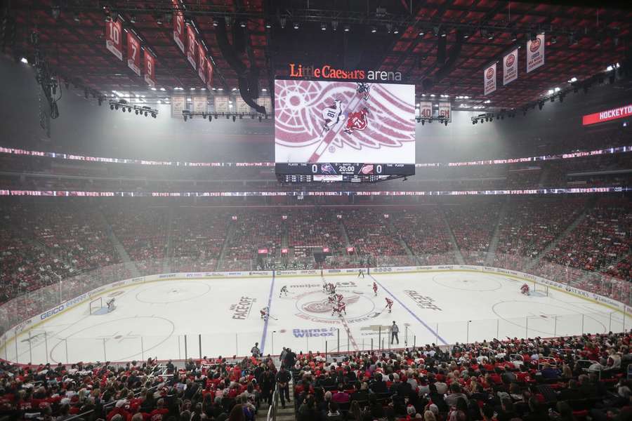 Pod strechu Little Caesars Areny zamieri číslo 91. Pod strechu Little Caesars Areny zamieri číslo 91.