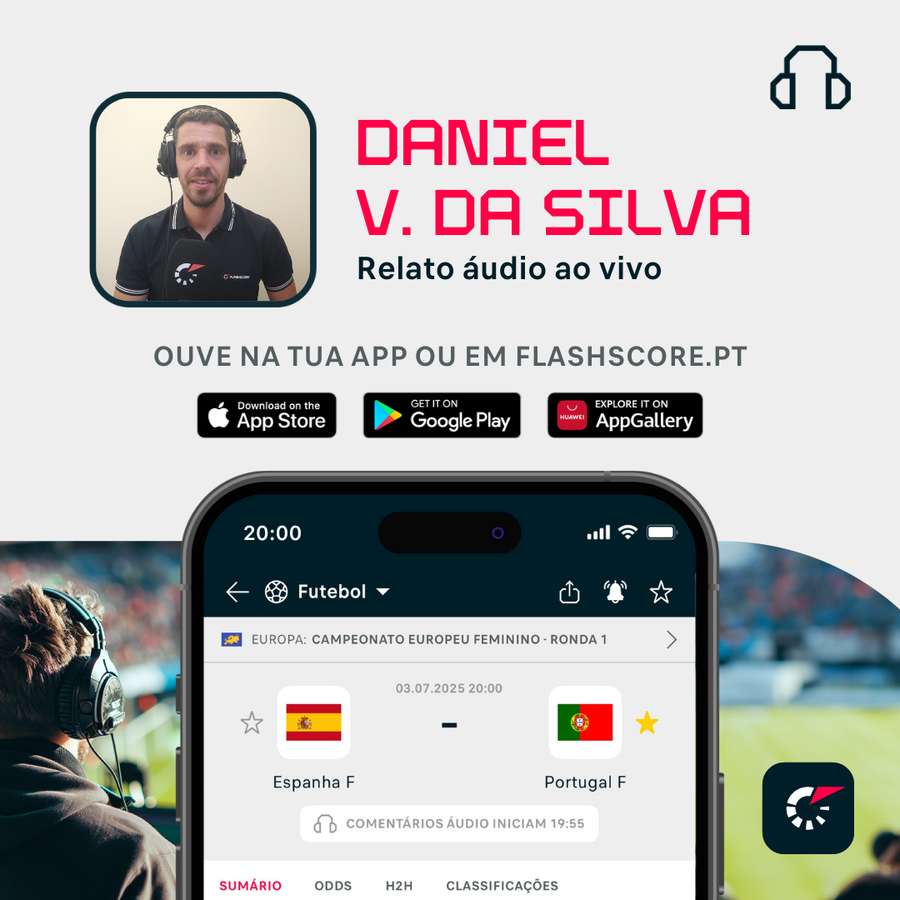 Acompanhe o relato no site ou na app