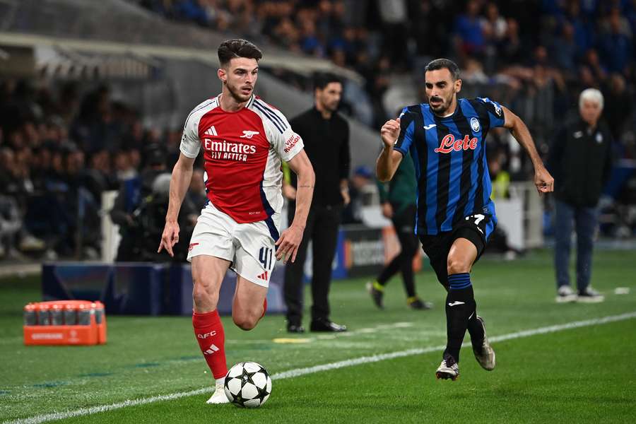 Arsenal and Atalanta could not be separated in the first half