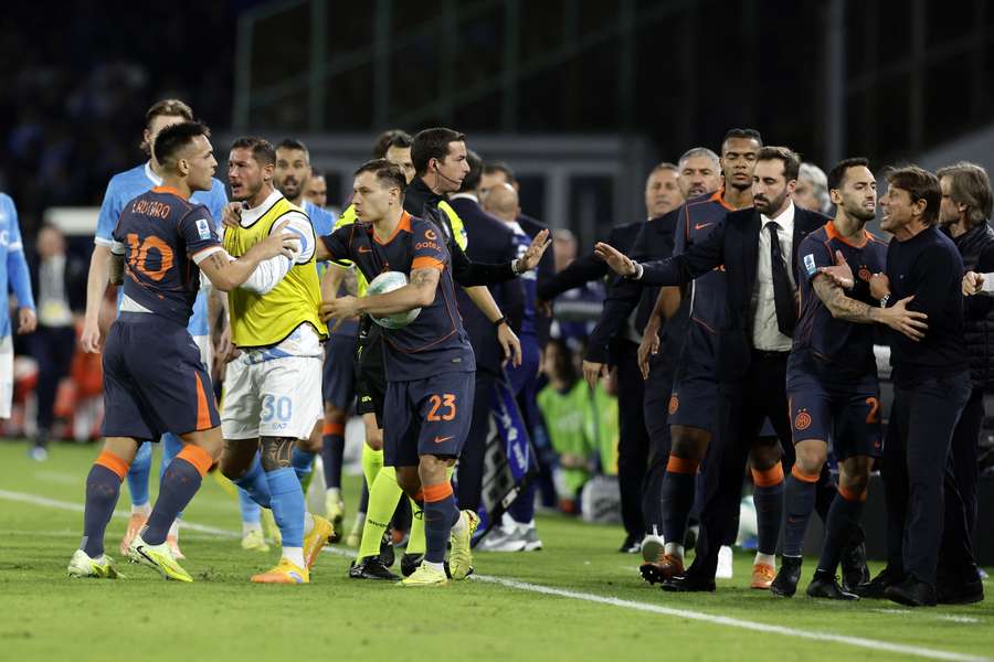 Cearta dintre Conte și Lautaro Martinez Cearta dintre Conte și Lautaro Martinez
