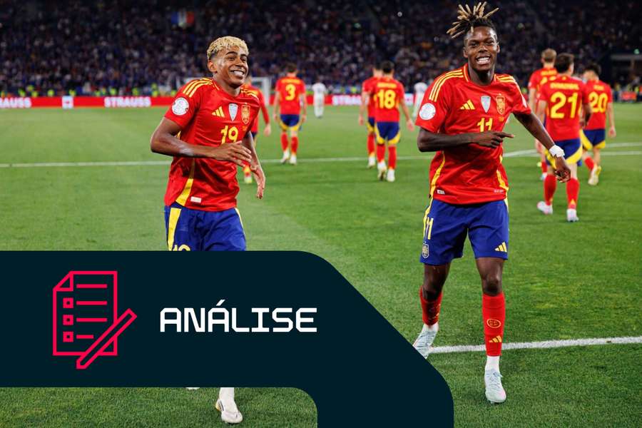 Lamine Yamal e Nico Williams poderão em breve ser companheiros de equipa em Barcelona