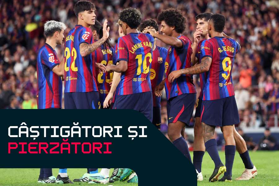 Barcelona a câștigat primele opt meciuri ale sezonului Barcelona a câștigat primele opt meciuri ale sezonului