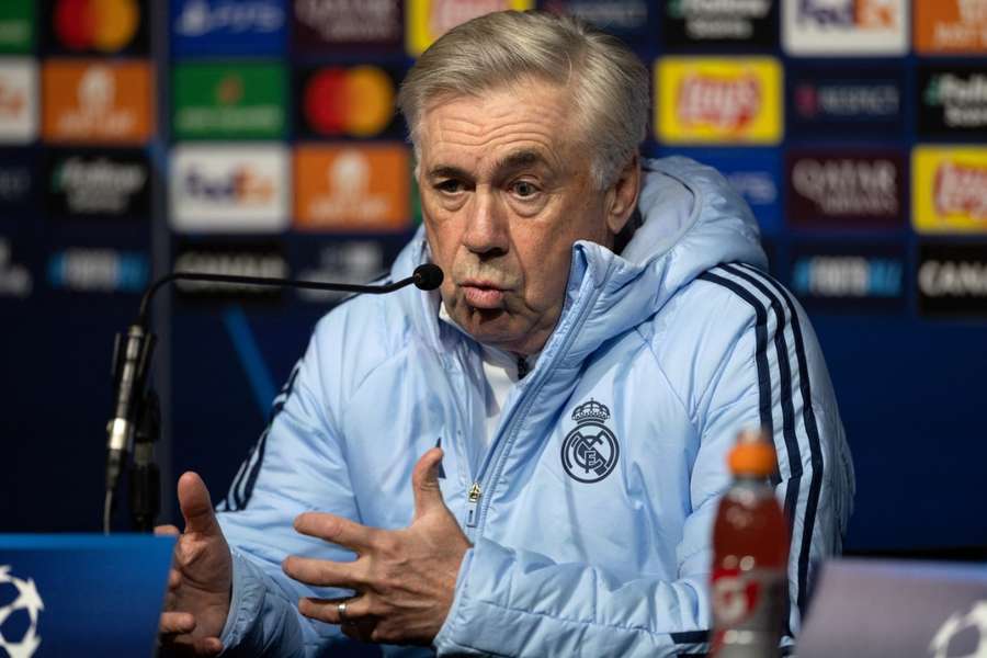 Carlo Ancelotti espera jogo duro contra o City, na próxima terça (11)