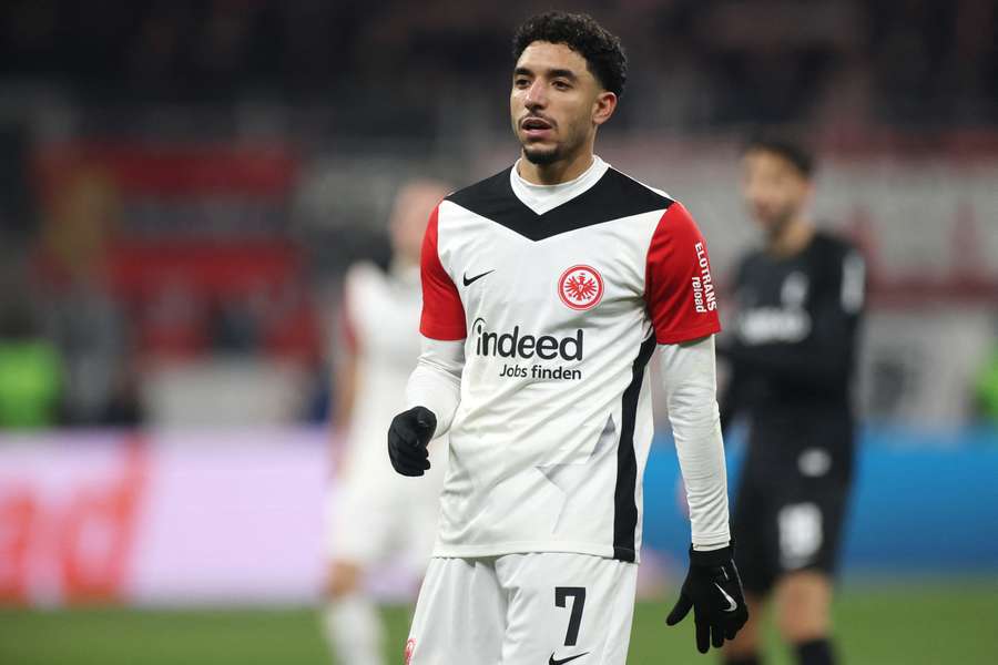 Frankfurt's Omar Marmoush has been left out of the squad to face Dortmund on Friday