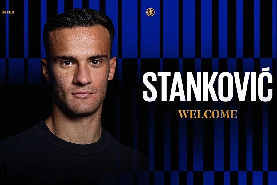 Aleksandar Stanković apresentado no Inter de Milão
