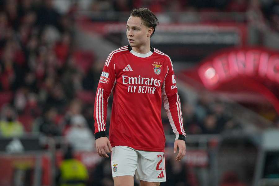 Andreas Schjelderup tem estado em grande plano no Benfica