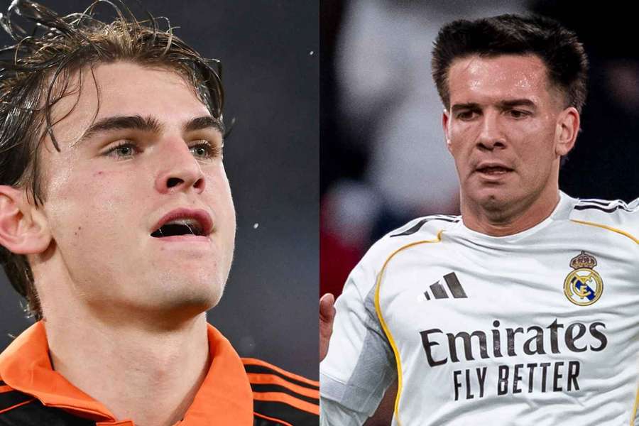 Nico Paz y Franco Mastantuono