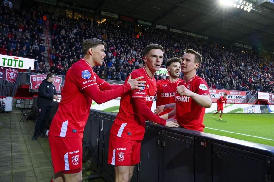 Daan Rots (D6, A9) maakte afgelopen wedstrijd de derde Twente-treffer van het duel