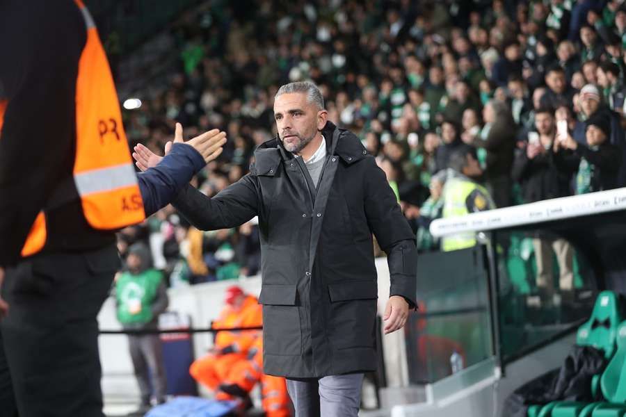 Rui Borges, treinador do Sporting