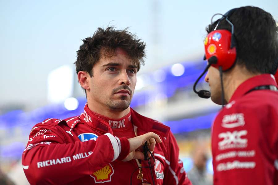 Charles Leclerc, de Ferrari