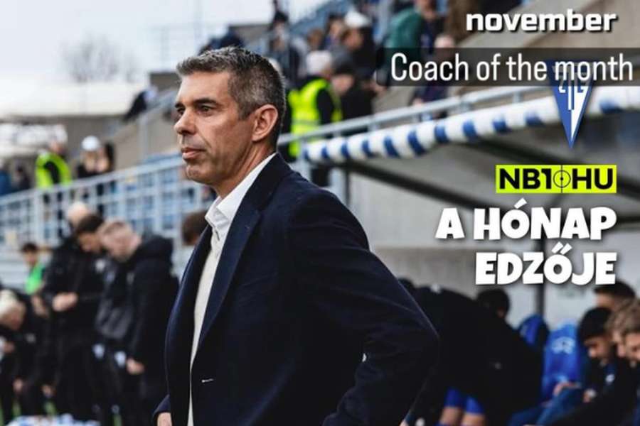 Nuno Campos, treinador português do ZTE Nuno Campos, treinador português do ZTE