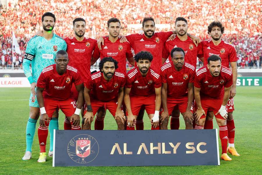 Al Ahly's Champions League winning team