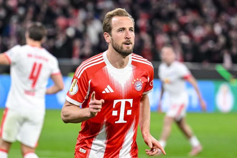 Harry Kane marca mais um para o Bayern de Munique