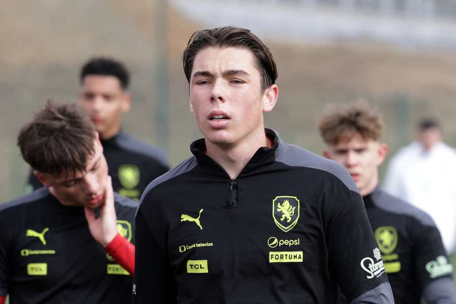 Louis Buffon in Trainingsklamotten Tschechiens.