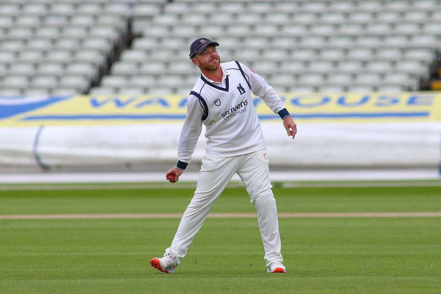 Bell in action for Warwickshire back in 2020 