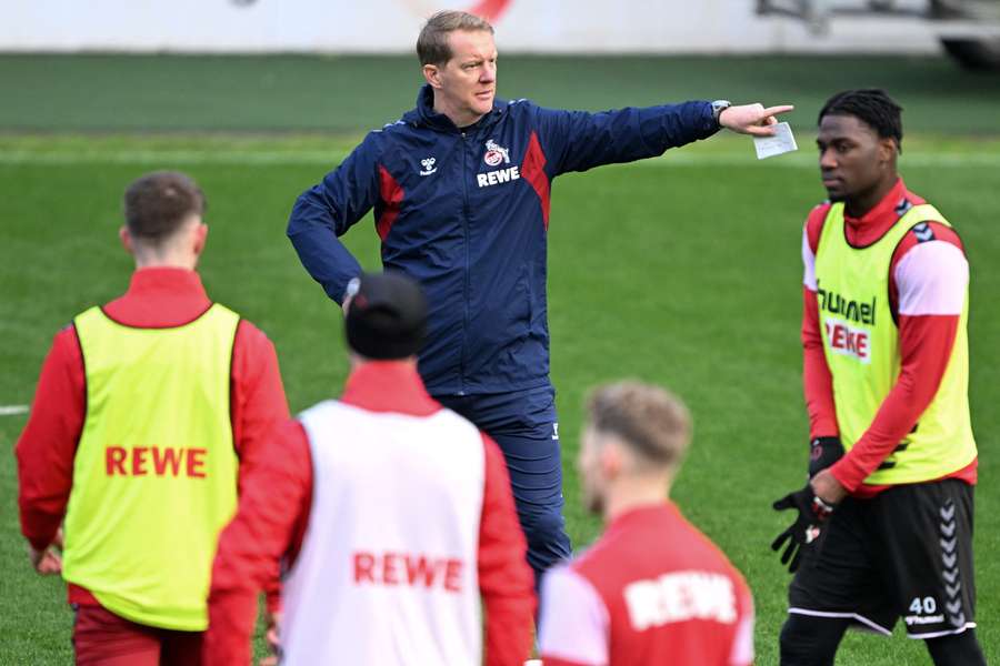 Timo Schultz will mit dem 1. FC Köln in der Bundesliga-Rückrunde die Trendwende schaffen.