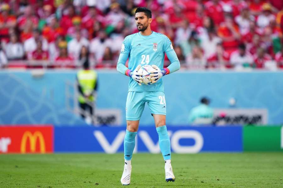 Hosseini jogou pelo Irão no Campeonato do Mundo de 2022