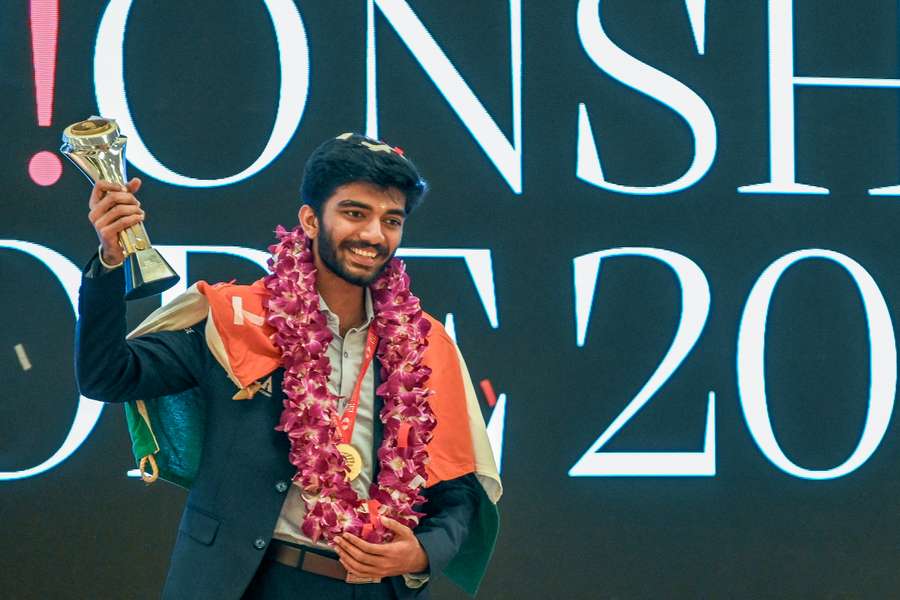 Gukesh, nuevo ídolo en India.