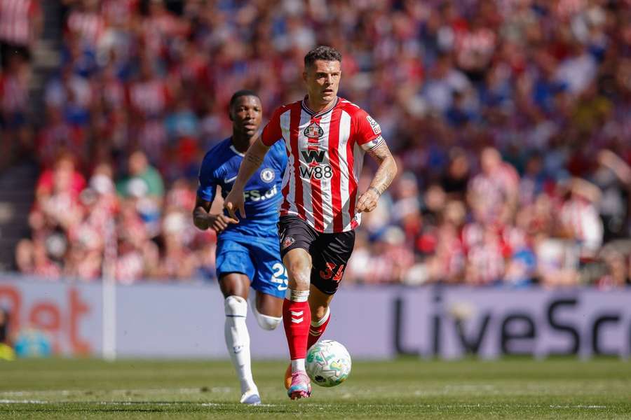 Granit Xhaka v dresu Sunderlandu