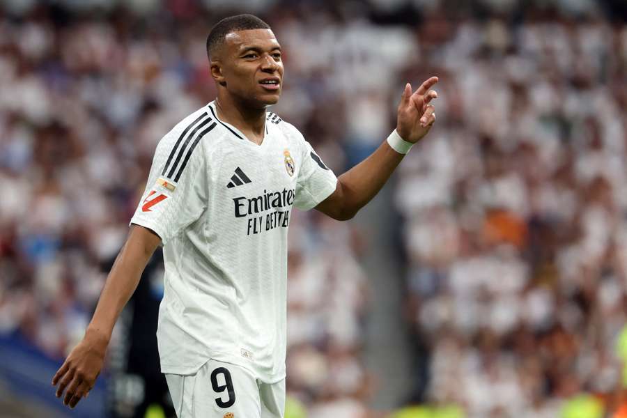 Mbappé, con el Madrid 