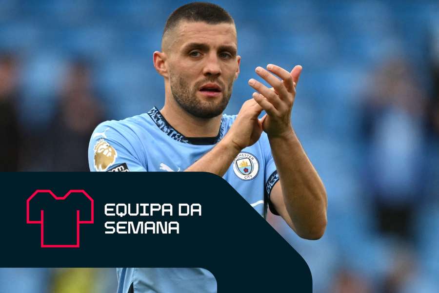 Mateo Kovacic, do Manchester City, foi a estrela do fim de semana