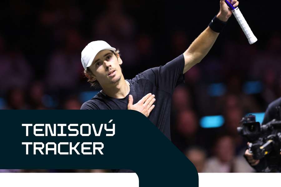 De Minaur oslavuje postup do tretieho finále v Rotterdame.